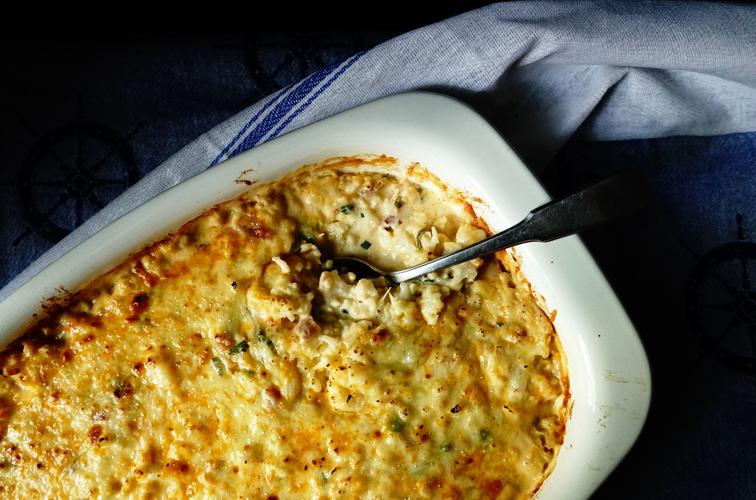 Cheesy Cauliflower Casserole