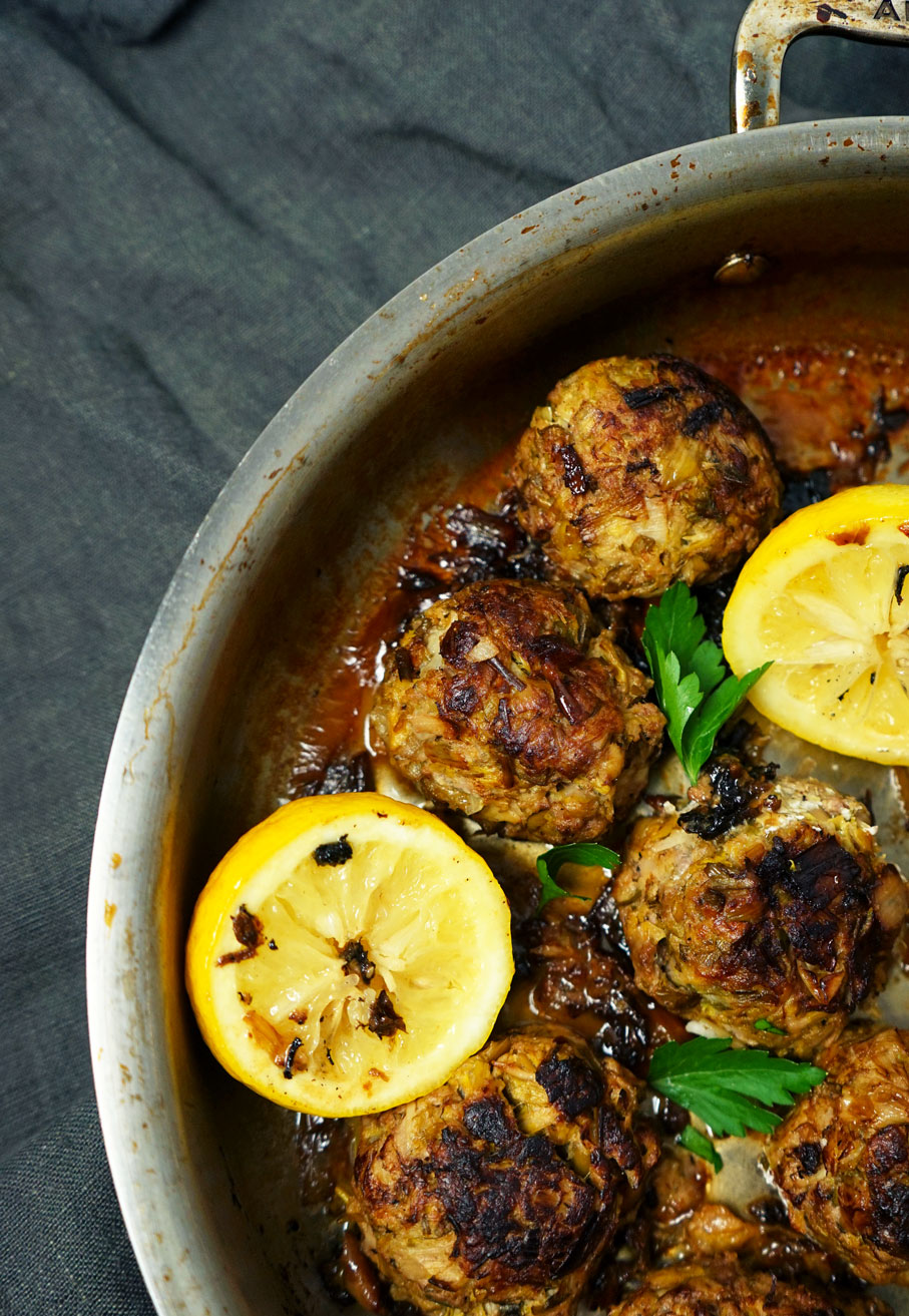 Beef and Leek Balls