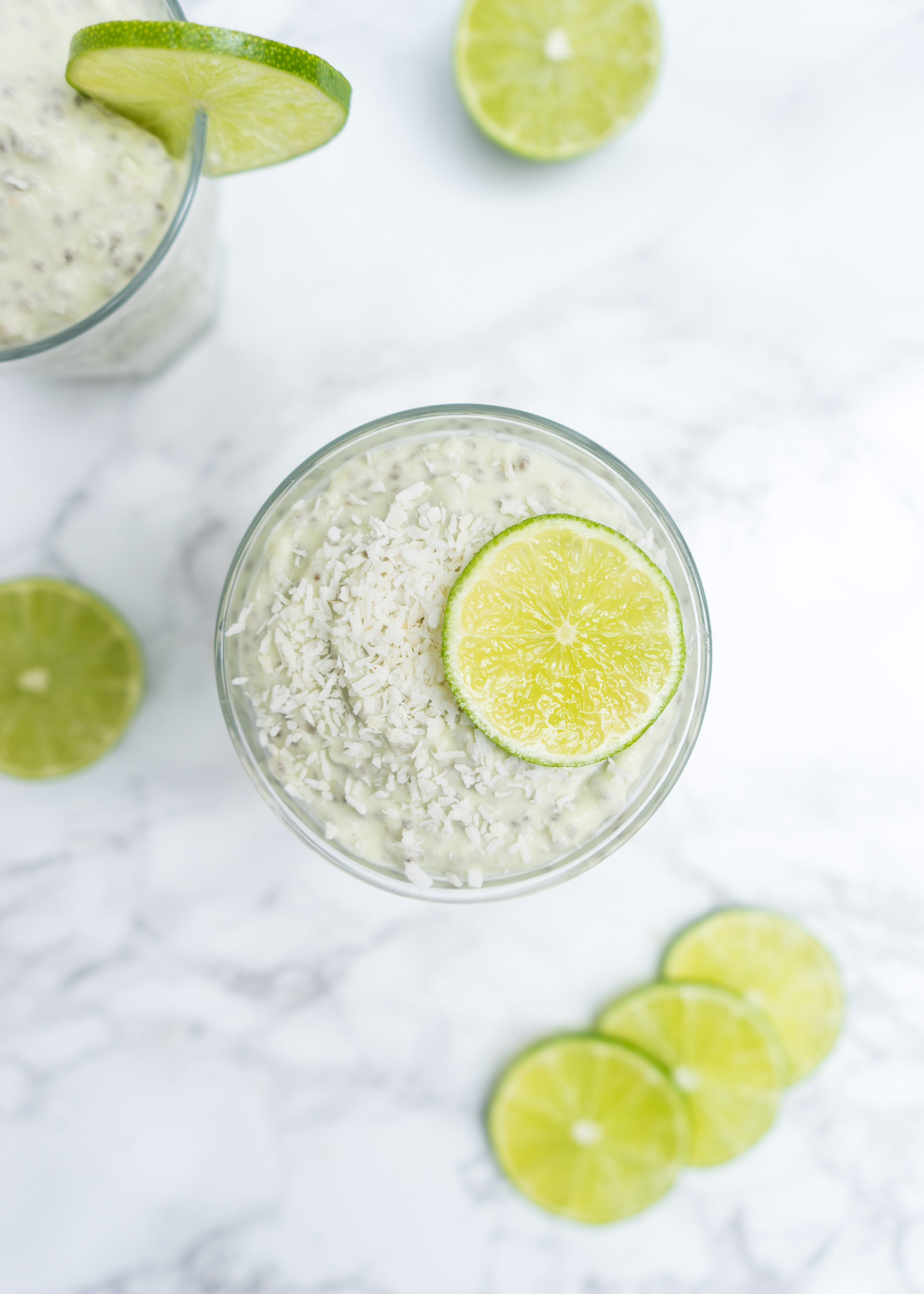 Coconut Lime Chia Pudding