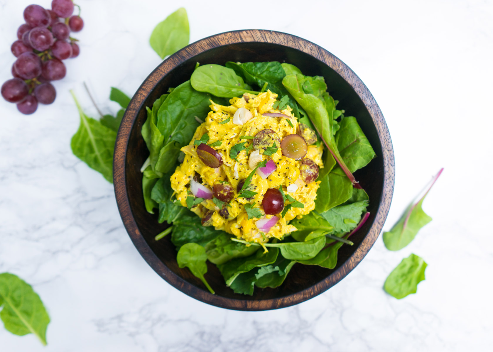 Curried Mango Chicken Salad