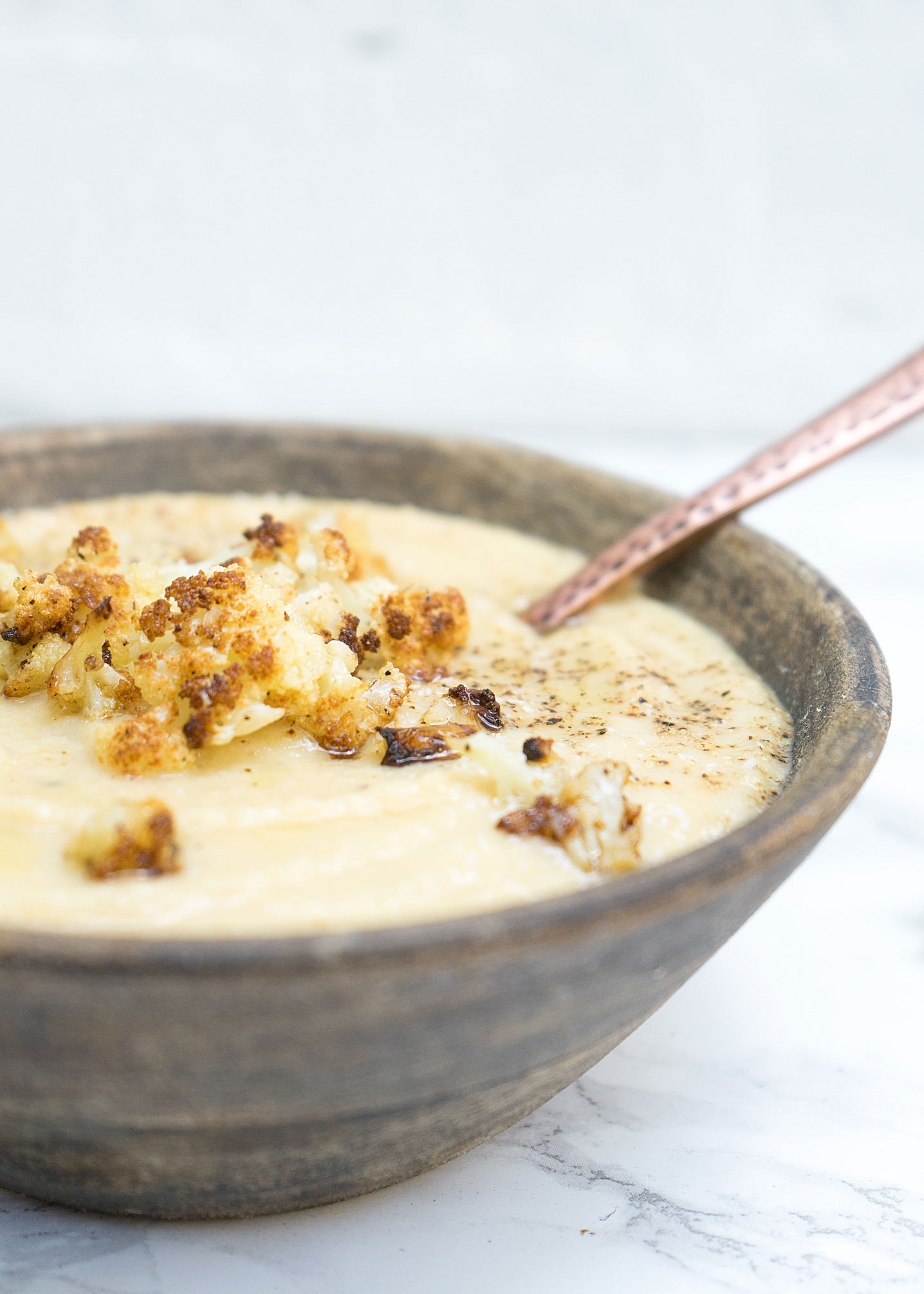 Truffle Cauliflower Soup