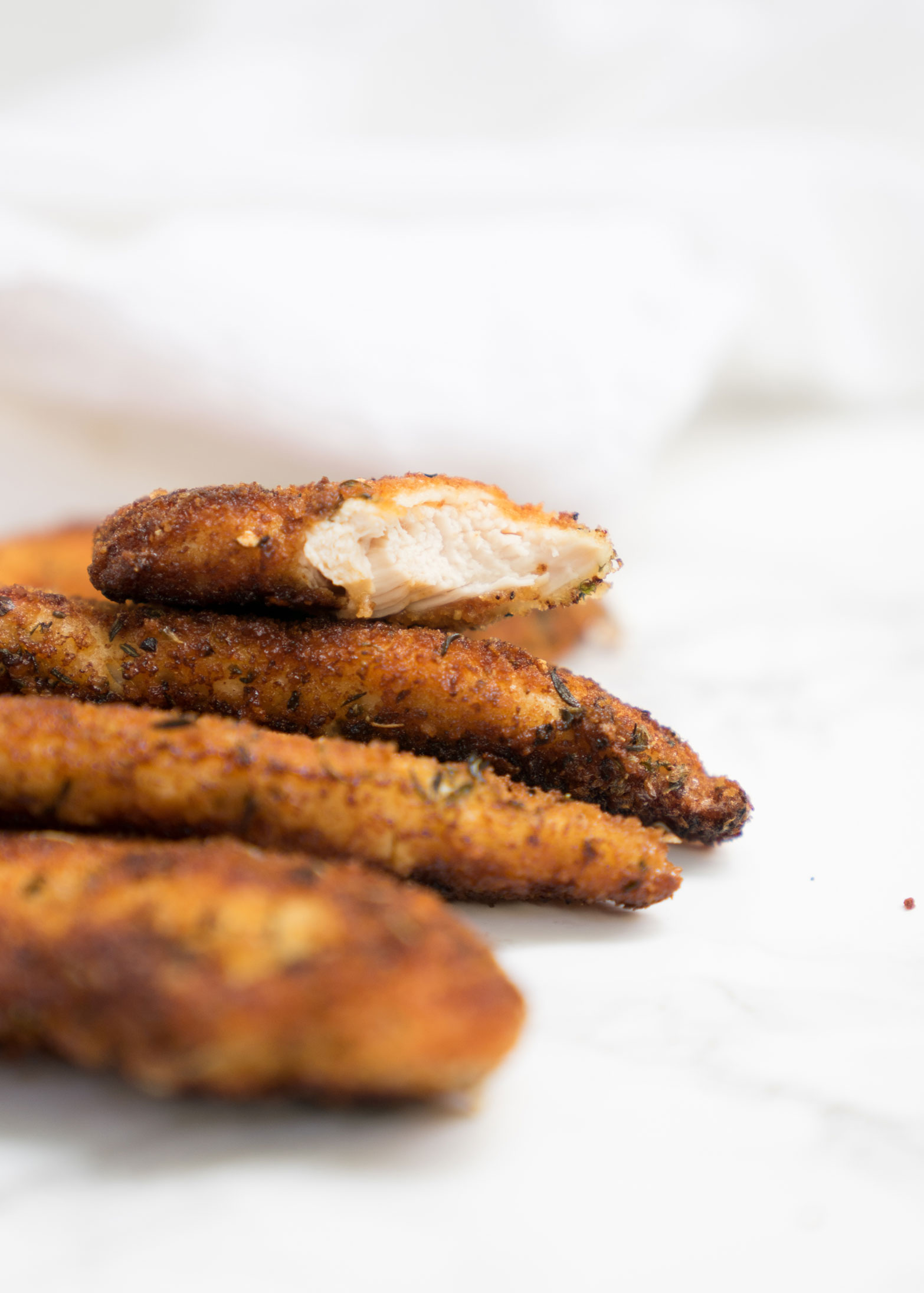 Easiest Crispy 10 Minute Breaded Chicken Tenders