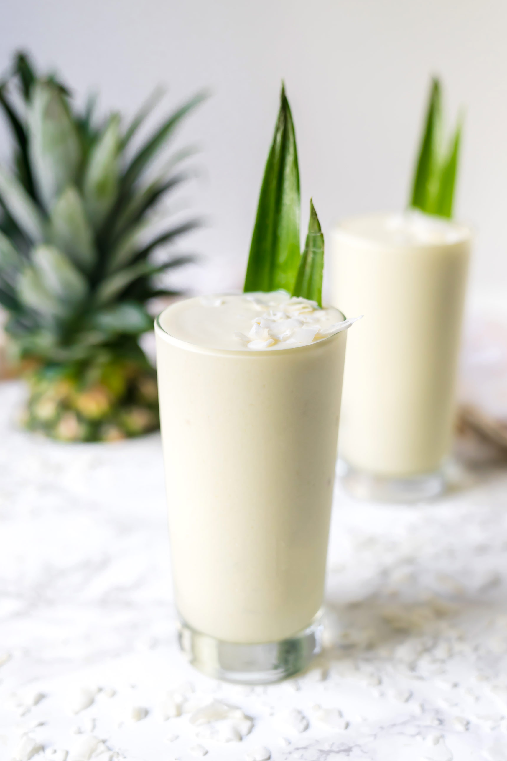 Healthy & Fresh 3 Ingredient Pina Colada's